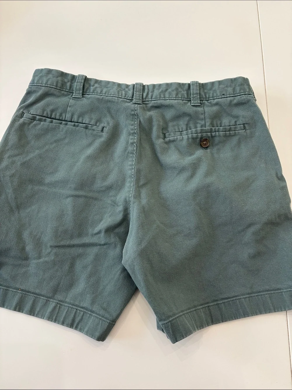 J. Crew Men’s Flat Front Shorts — Green, Blue, Light Gray